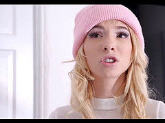 Sucer une bite, Attrapée, Collège université, Couple, Tabou, Adolescente