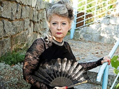 Grote kont, Grote lul, Grote mammen, Blond, Pijpbeurt, Rijpe lesbienne, Moeder die ik wil neuken, Kousen