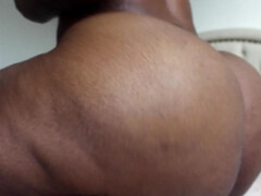 Horny ebony MILF slut emotional X-rated clip