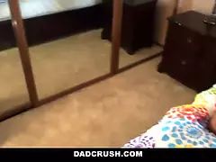 Dadcrush - learning how to touch herself (Taylor May) from step-father