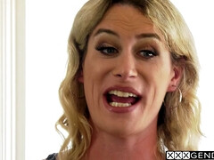 In den arsch, Blasen, Schwanz, Hardcore, Interrassisch, Rau, Transfrau, Stiefmutter