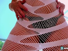 Bikini, Hd, Absätze, Masturbation, Reif, Milf, Pool, Solo