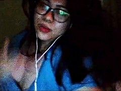 Enthousiasteling, Aziatisch, Filippijnse vrouw, Bekijker