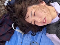 Садо мазо, Ботинки, Семяизвержение, Сперма на лице, Француженки, Секс без цензуры, Японки, На природе