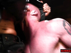 Anal, Axilas, Amarrada, Polla, Dominación, Gay, Cuero, Sexo fuerte