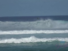 Strand, Grosser arsch, Fingern, Freundin, Orgasmus, Pov, Titten, Spanner