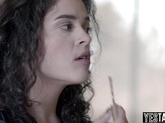 Grote kont, Grote lul, Bruinharig, Lul, Latijnse vrouw, Ruw, Strak, Nat