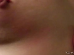 ブロンド, 靴下, 一人