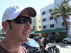 A stretched out black bandit sucks a white dick and pounds in the anal