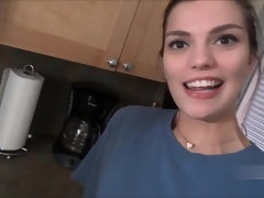 Amateur, Gros seins, Tir de sperme, Fait maison, Seins naturels, Pov, Adolescente, Nénés