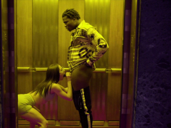 Sucer une bite, Brunette brune, Hd, Interracial