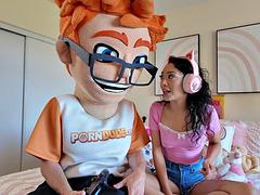 Grote lul, Pijpbeurt, Sperma, Sperma shot, Interraciaal, Masturbatie, Billekoek, Tieten likken