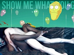 Enthousiasteling, Grote mammen, Lul, Zwart, Huisgemaakt, Interraciaal, Orgasme