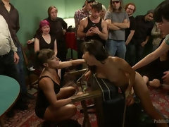 Анальный секс, Садо мазо, Минет, Доминирование, Унижение, Жесткий секс, Рабыни, Подглядывание