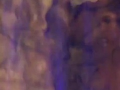 Amateur, Morena, Maduro, Madres para coger, Piscina, Público