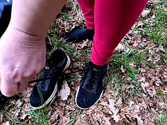 Садо мазо, Эксгибиционист, На природе, На публике, Порка, Сиськи