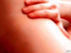 Chica, Tetas grandes, Sexo duro, Pelirrojo, Tetas