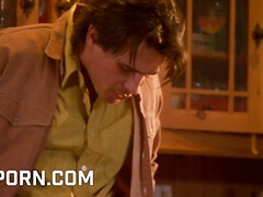 Blond, Pijpbeurt, Diep in de keel, Hondjeshouding, Moeder die ik wil neuken, Geschoren, Oud, Nat