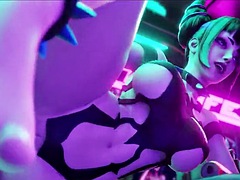 Tridimensionnel, Anal, Grosse bite, Béant, Hard, Bureau, Chevaucher, Nénés