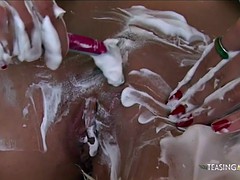 Lieveling, Masturbatie, Geschoren, Mager, Softcore pornografie