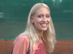 Blond, Pijpbeurt, Stel, Sperma shot, Tsjechisch, Hardcore, Gezichtspunt, Spuiten