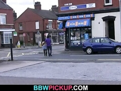 Huge titted plumper tries black meat