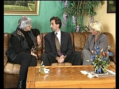 German sluts with huge tits take double penetration in wild orgy