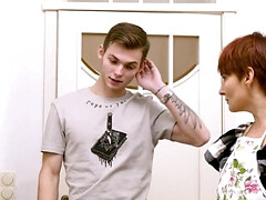 Vollbusig, Handjob, Hd, Küche, Reif, Milf, Rotschopf, Russisch