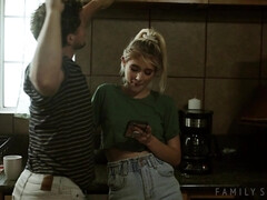 Blondine, Blasen, Spermaladung, Hardcore, Muschi, Titten