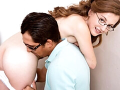 Жопа, Большой член, Минет, Брюнетки, Натуральные сиськи, Тощие, Молоденькие, Сиськи