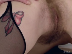 Жопа, Волосатые, Белье, Мастурбация, Рыжие, Чулки, Тату