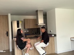 Big Ass Uruguayan Teen Nympho Gets Rough Hardcore Sex with Colombian Max Betancur - Cumshot Blowjob