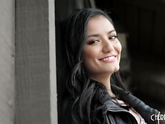 Brad Knight and Viva Athena's high heels scene by Cherry Pimps