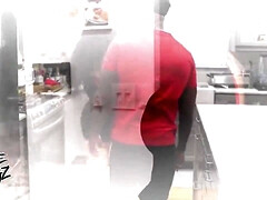 Grote kont, Grote mammen, Zwart, Rondborstig, Sperma shot, Zwart, Hardcore, Monster