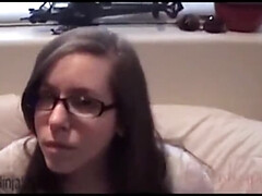 Schattig, Hondjeshouding, Vrouw, Grappig, Brillen, Orgasme, Kut duiken, Zusters