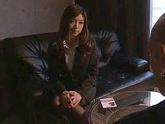 Asiático, Mamada, Corridas, Japonés, Oficina