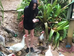 Leie, Freundin, Zierlich, Muschi, Titten