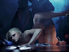 En tercera dimension, Anal, Verga grande, Negro, Ébano, Abierta, Sexo duro, Tetas