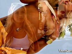 Rubia, Tetona, Corridas, Garganta profunda, Sexo duro, Latina, Tetas naturales, Al aire libre