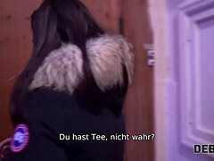 Bruinharig, Hondjeshouding, Hd, Natuurlijke tieten, Kut duiken, Ruw, Russisch, Tiener