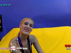 Horny MILFs crazy bukkake porn video