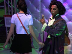 Enthousiasteling, Zwart, Emo jongen, Gezichtspunt, Kut duiken, Mager, Roken, Tieten likken