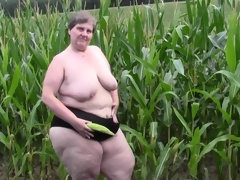 Mooie dikke vrouwen, Grote kont, Rijpe lesbienne, Openbaar, Alleen, Speelgoed