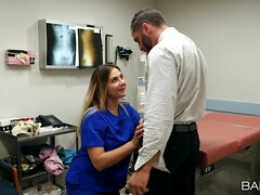 Horny MILF doctor whore thrilling porn movie