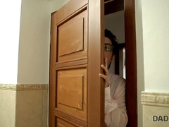 Enthousiasteling, Grote lul, Blond, Gevangen, Daddy, Europees, Hd, Tiener