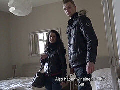 Pijpbeurt, Man die toekijkt, Tsjechisch, Europees, Geld, Realiteit, Tiener, Tieten likken