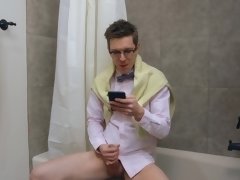 Anal, Salle de bains, Blonde, Hard, Hd, Collant, Douche, Tatouage