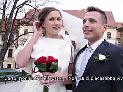 Pijpbeurt, Brijd, Bruinharig, Man die toekijkt, Tsjechisch, Likken, Realiteit, Tieten likken