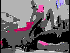 Blond, Bruinharig, Dominante vrouw, Rijpe lesbienne, Moeder die ik wil neuken, Nylonstof, Kousen, Tiener