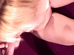 Blondine, Blasen, Verrückt, Gruppe, Milf, Retro, Flotter dreier, Vintage